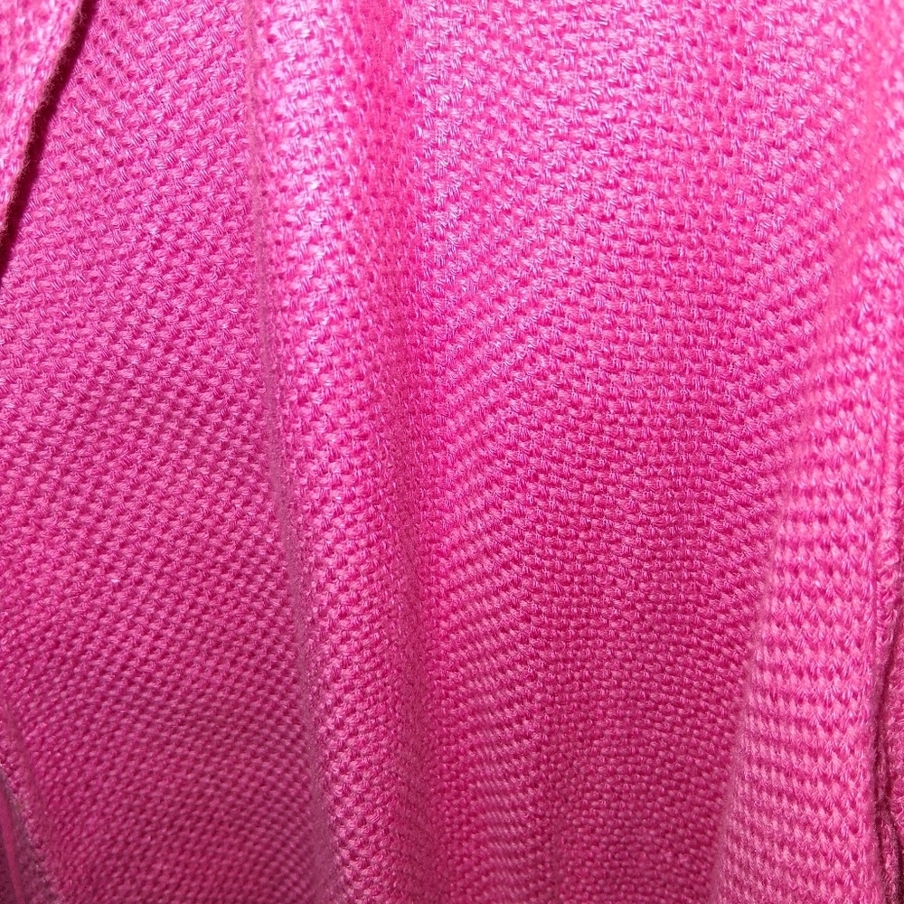 Eileen Fisher Pink Linen Cotton Blend Textured  Blazer 1X - Picture 4 of 8